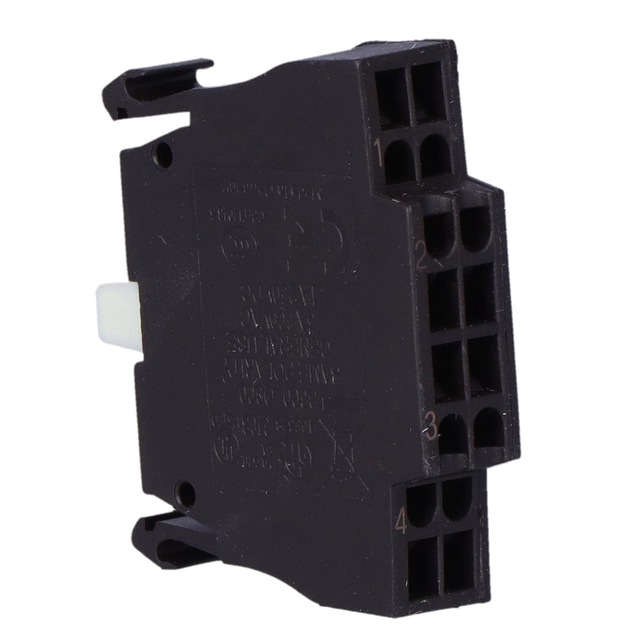 elemento de contato M22-CK11 1Z 1R montagem no adaptador M22-A