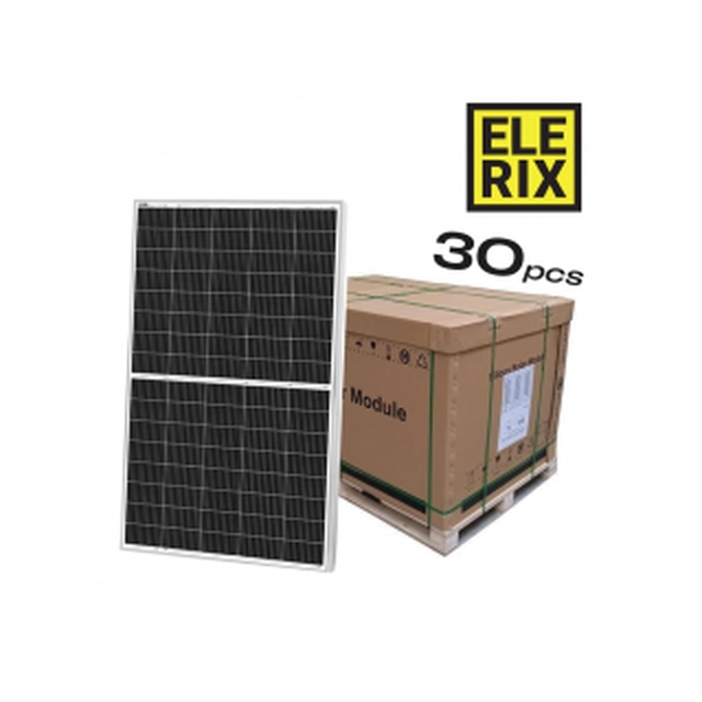 ELERIX Solar panel Mono Half Cut 410Wp 120 cell, Pallet 30 pcs (ESM-410) White