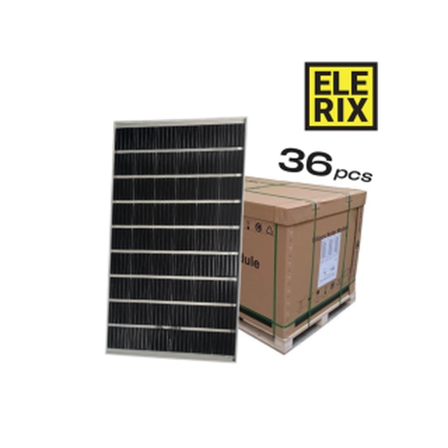 ELERIX Solar panel transparent Dual Glass 300Wp 54 cells, pallet 36pcs
