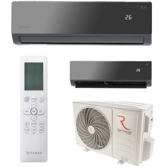 ELIS air conditioning 2,6kW ROTENSO WiFi set 4D HD