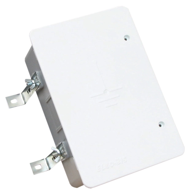 Elko-Bis Control box for 230x150mm PVC facade, white