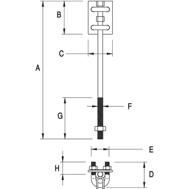 Elko-Bis Tension holder 27.1 MI (92700104)