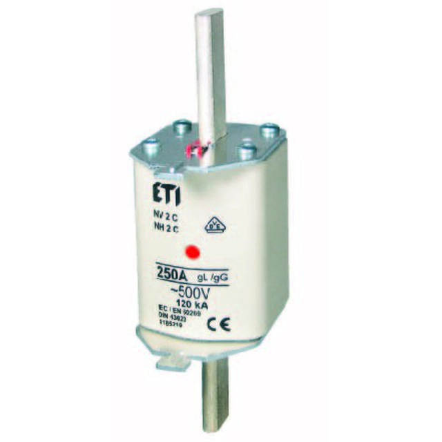 Elo de fusível lento industrial KOMBI NH2C gG 125A/500V