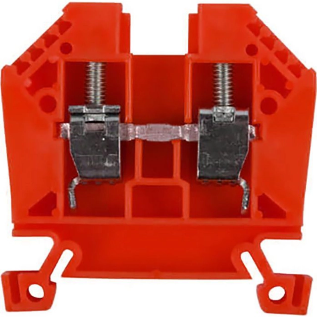 EM Group EURO spaiļu bloks 2-przewodowa 2,5mm2 sarkans (43408RD)