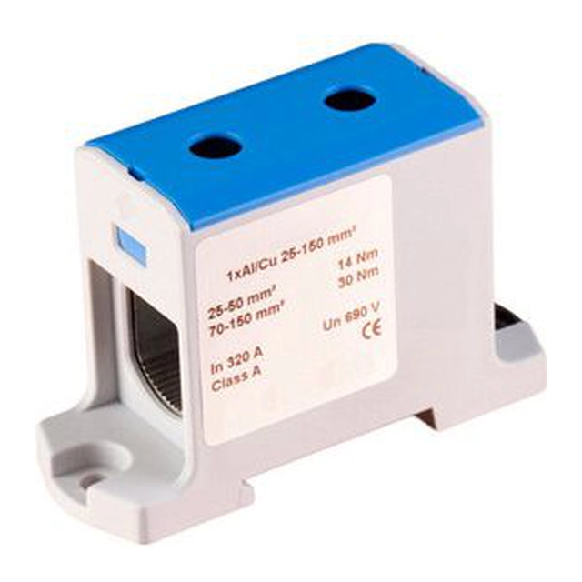 EM Group Terminal block 1-torowa 25-150mm2 blue EURO (606150 BL)