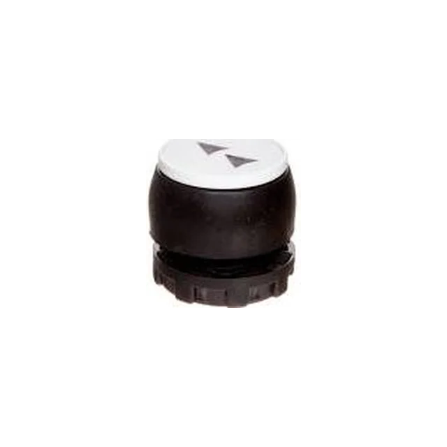 Emas-knapp för styrenheter med två hastigheter, vit (T0-PVCHBD)