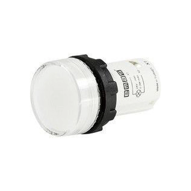 Emas Signal lamp 230V white (T0-MBSD220B)