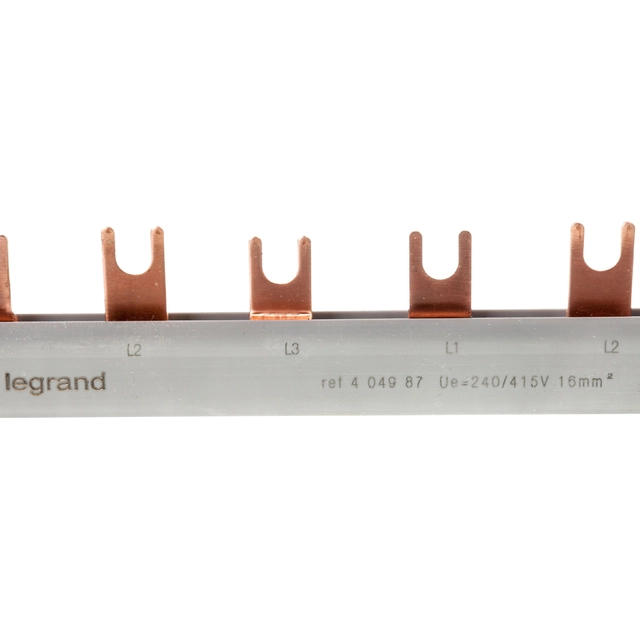 Embarrado Legrand Comb 16mm2 para dispositivos con ancho 1,5 módulo 3F R 300 (404987)