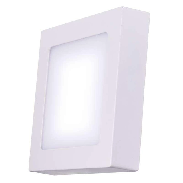 Emos LED surface-mounted luminaire PROFI, square, white, 12,5W neutral white ZM6132 ZM6132