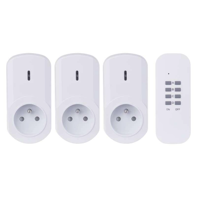 Remote controlled wall sockets 