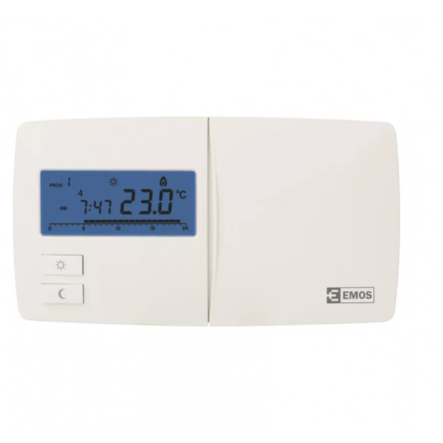 EMOS thermostat P5607 wired programming with wheel + GIFT Discount after registration