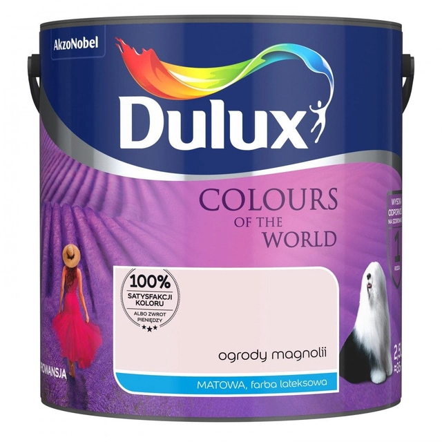 Emulsja Dulux Kolory Świata ogrody magnolii 5 l