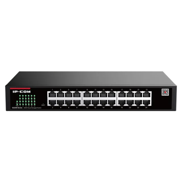 Εναλλαγή 24 x RJ45 Gigabit, Cloud Management - IP-COM G2224D