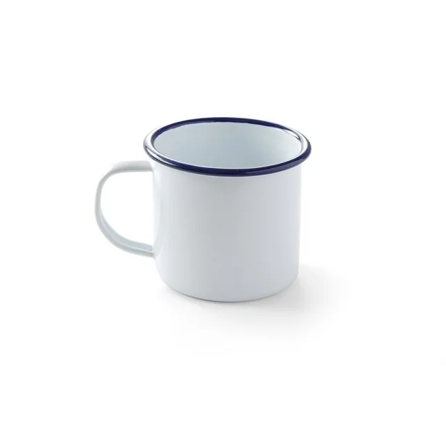 Enamelled mug with handle 120 ml