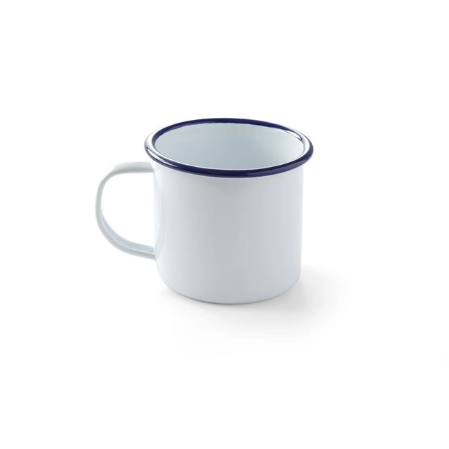 Enamelled mug with handle 360 ml