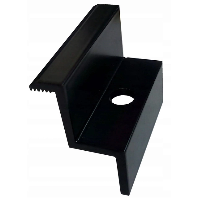 End clamp 30 mm black