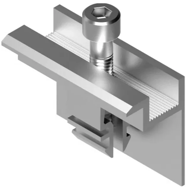 End clamp 30mm Length: 50mm on CLICK