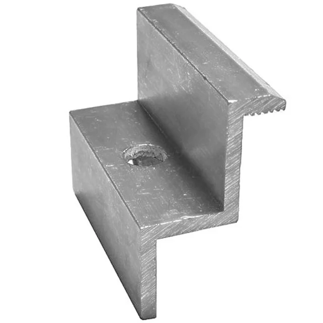 End Clamp 30mm Silver End Clamp