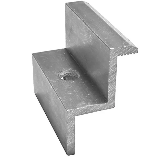 End Clamp 32mm Silver End Clamp