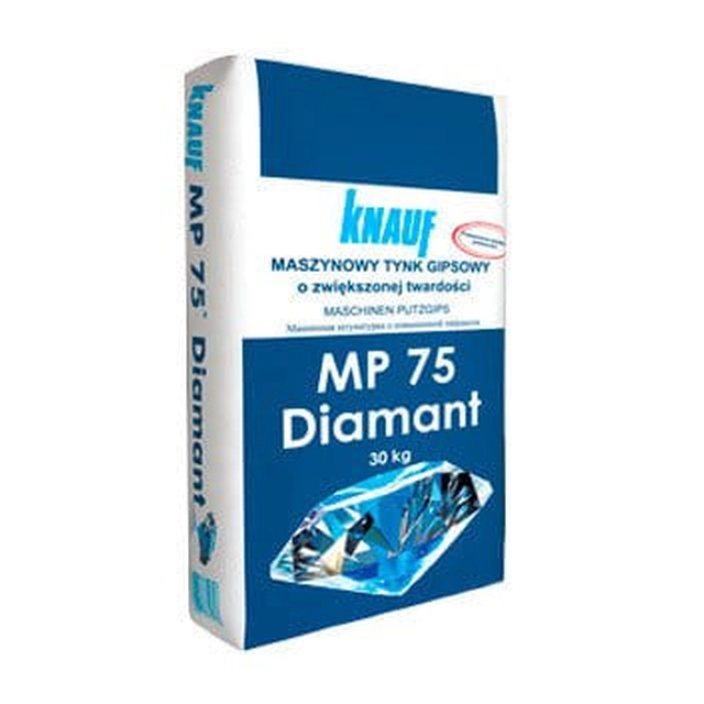 Enduit de plâtre dur machine MP-75 Knauf Diamand 30 kg