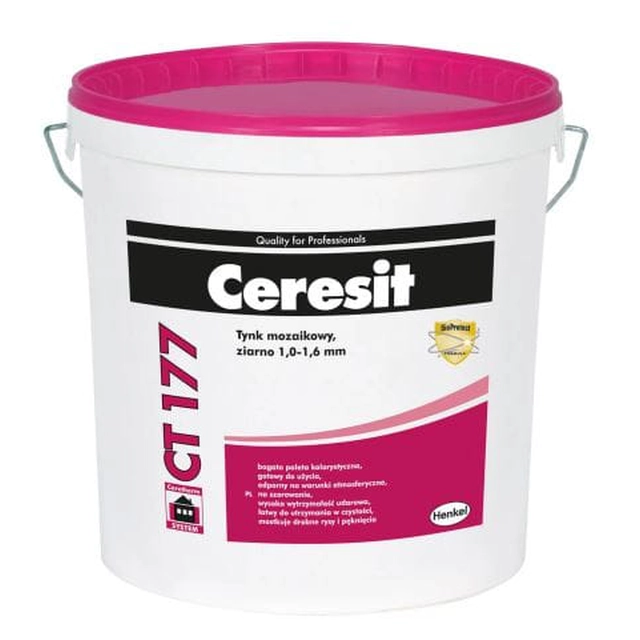 Enduit mosaïque Ceresit CT-177 Base 6,8 kg