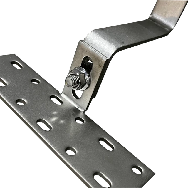 Enerack fiksna krovna kuka za šinu s vijkom, potporna krovna konstrukcija od crijepa