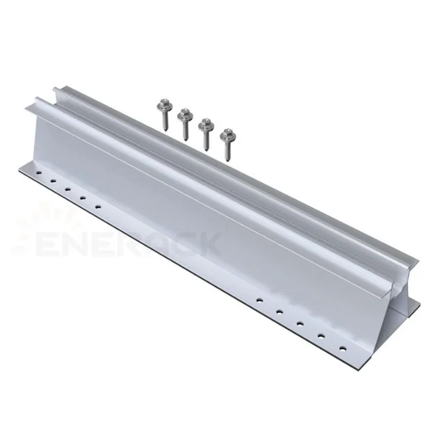 Enerack, Mini Rail, H-65mm, L-250mm, Plata, ERK-TRB-D20-250