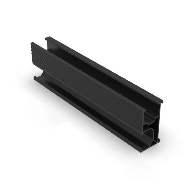 Enerack Noir 3570x52mm rail de système de montage solaire sur toit ERK-R52