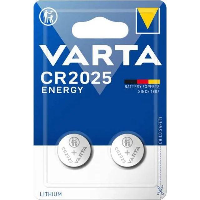 Ενέργεια μπαταρίας Varta CR2025 2 τεμ.