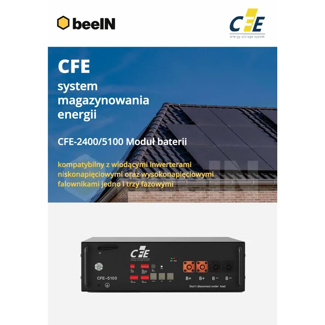 Enerģijas uzglabāšanas CFE modulis 5100 5,12kWh