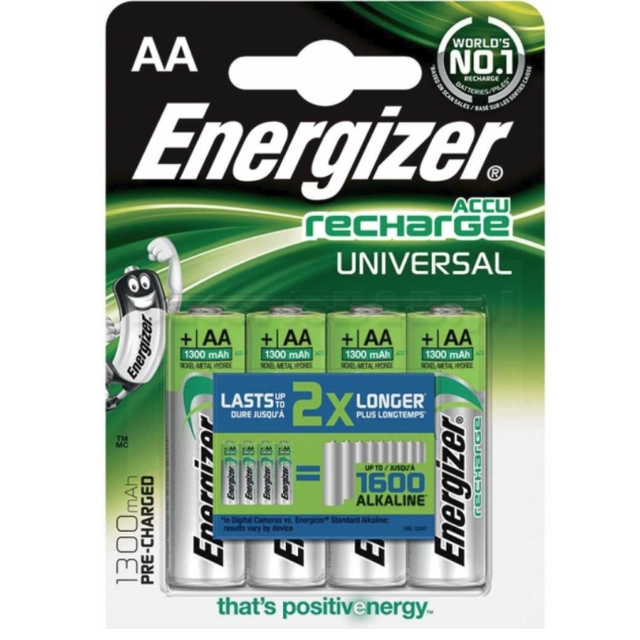 Energizer Bateria AA universal / R6 1300mAh 1 unid.