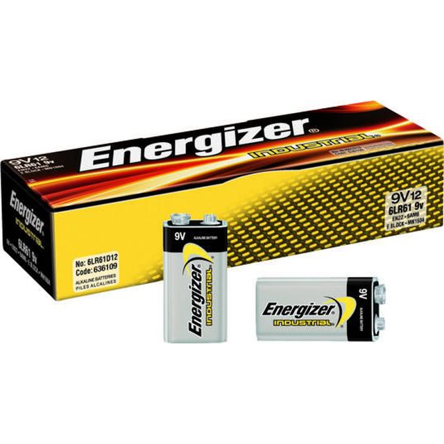 Energizer Bateria Industrial 9V Block 1 szt.