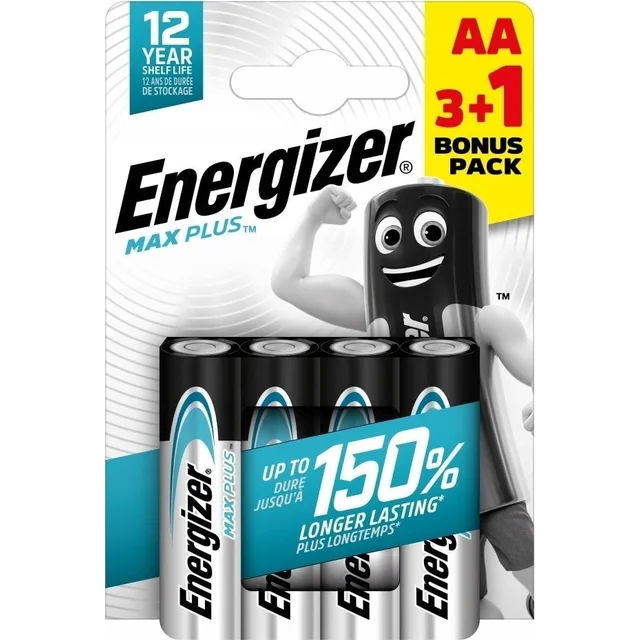 Energizer Energizer LR6/4 Max Plus AA 3+1 zvrij