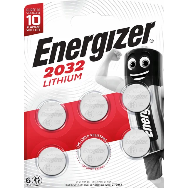 Energizer ENERGIZER SPECIALIST AKUT CR2032 6 KPL UUTTA