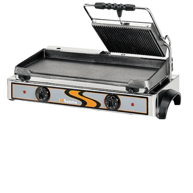 Enkelvoudige gemengde contactgrill GR 8.1L Fiamma