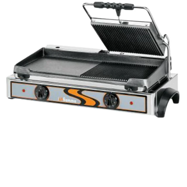 Enkelvoudige gemengde contactgrill GR M.1 Fiamma