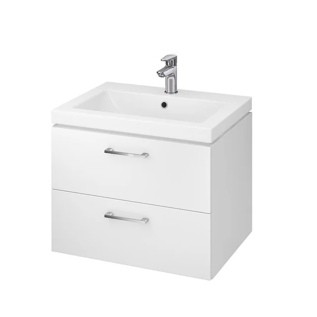 Ensemble 807 Lara Como 60 blanc (meuble + lavabo)