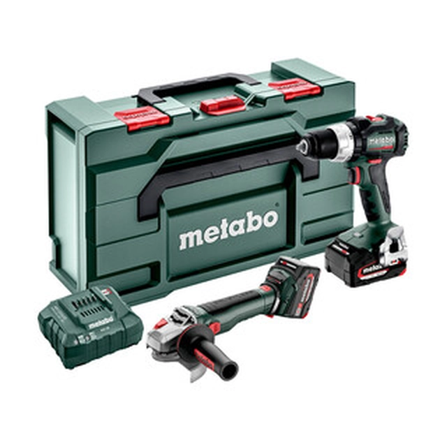 Ensemble machine Metabo Combo Set BS 18 LT BL dans metaBOX