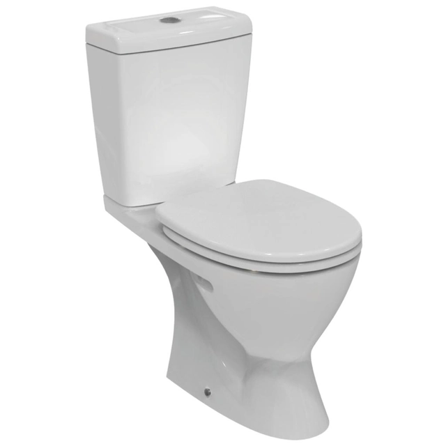 Ενσωματωμένο WC Ideal Standard, Eurovit με ντεπόζιτο και καπάκι soft close, κάθετη σύνδεση