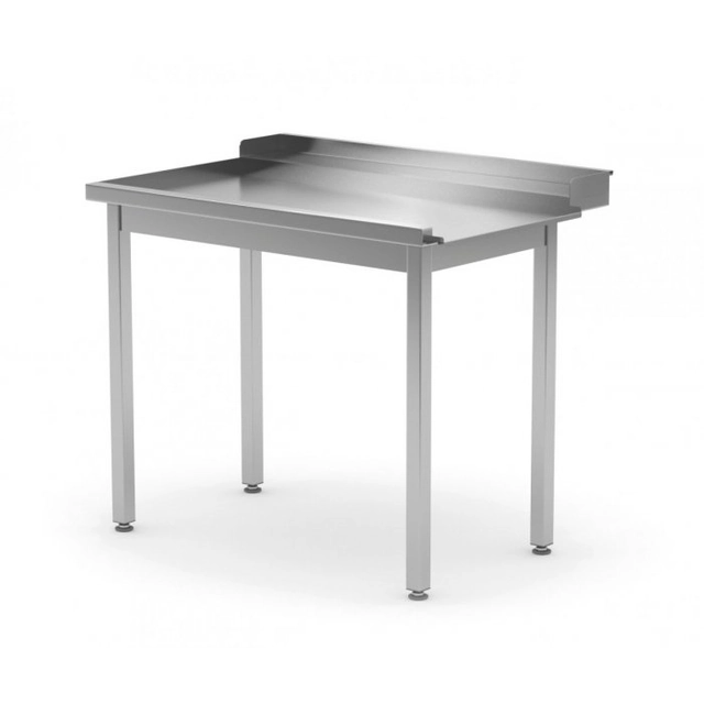 Entladetisch für Geschirrspüler ohne Ablage - links 1100 x 760 x 850 mm POLGAST 247117-760-L 247117-760-L