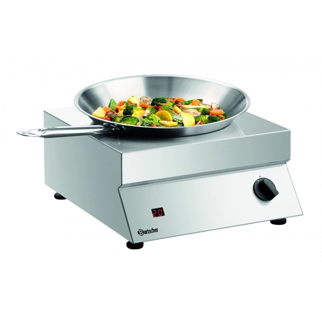 Επαγωγή Wok 3,5kW Μέσος. 29,3 cm Μπάρτσερ