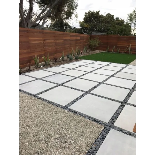 ÉPAISSE 2 cm trottoir gris DALLES DE TERRASSE 60x60 comme BÉTON - VENTE!!!