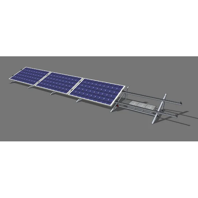 Equerre / Triangle de montage réglable : 20°-35°(pozioma orientation module)