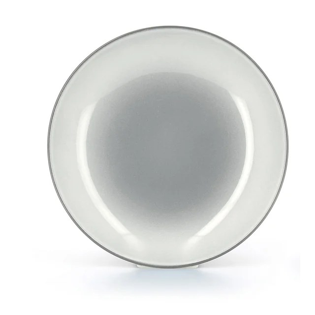 EQUINOXE Assiette creuse 24 cm, gris