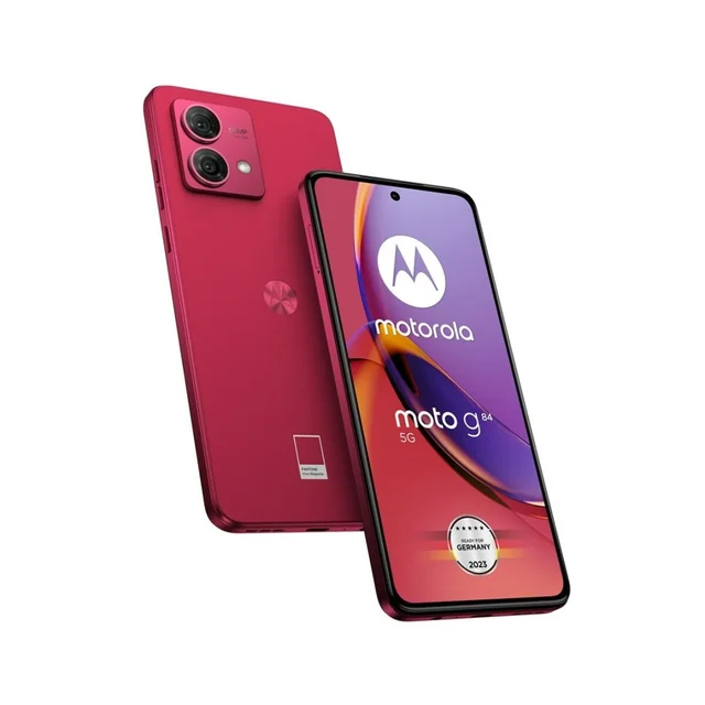 Equipos Motorola Moto G84 6,55&quot; 256 GB 12 GB RAM Octa Core Qualcomm Snapdragon 695 5G Magenta