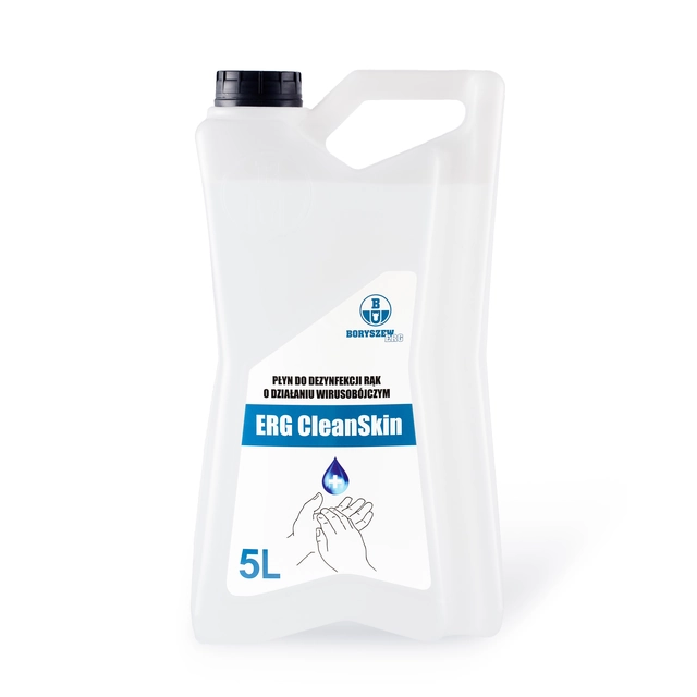 ERG Clean Skin 5L liquid for disinfecting hands and surfaces, odorless