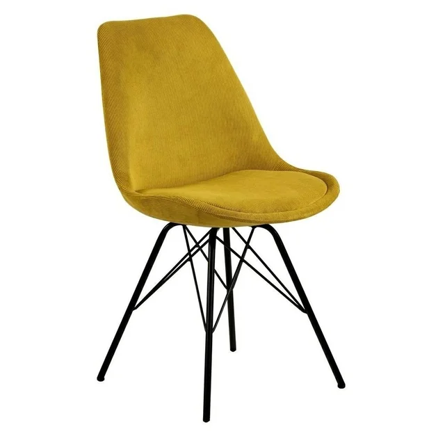 Eris Corduroy Yellow chair