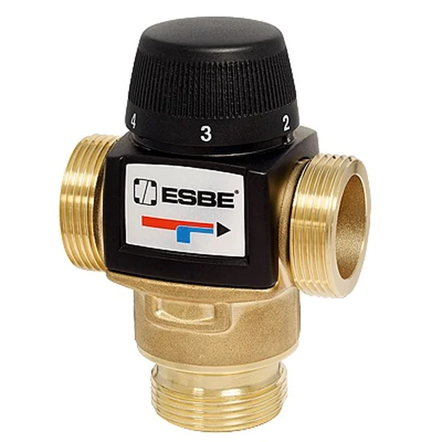 ESBE VTA 572 termostaattinen sekoitusventtiili 1" 20-55*C