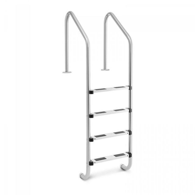 escada para piscina -4 degraus - aço inox -1820 mm UNIPRODO 10250268 UNI_POOL_LADDER_1820