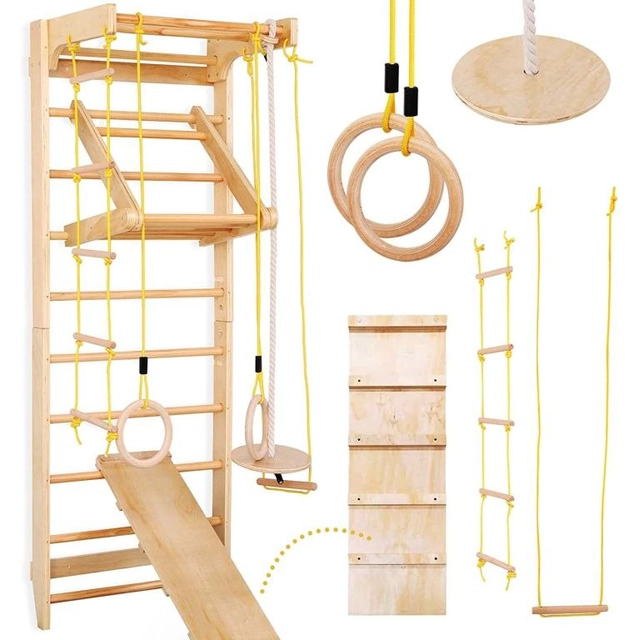 Escalera Física con accesorios 80 x 220 x 60 cm, 100 kg